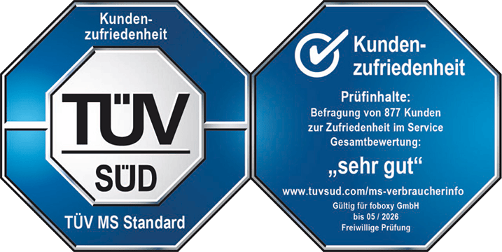 TÜV Süd - Kundenzufriedenheit Siegel